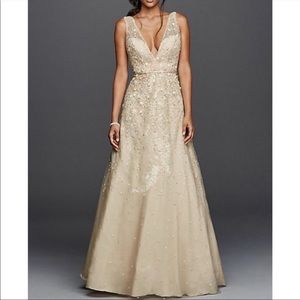 Melissa Sweet Floral Wedding Gown 14
